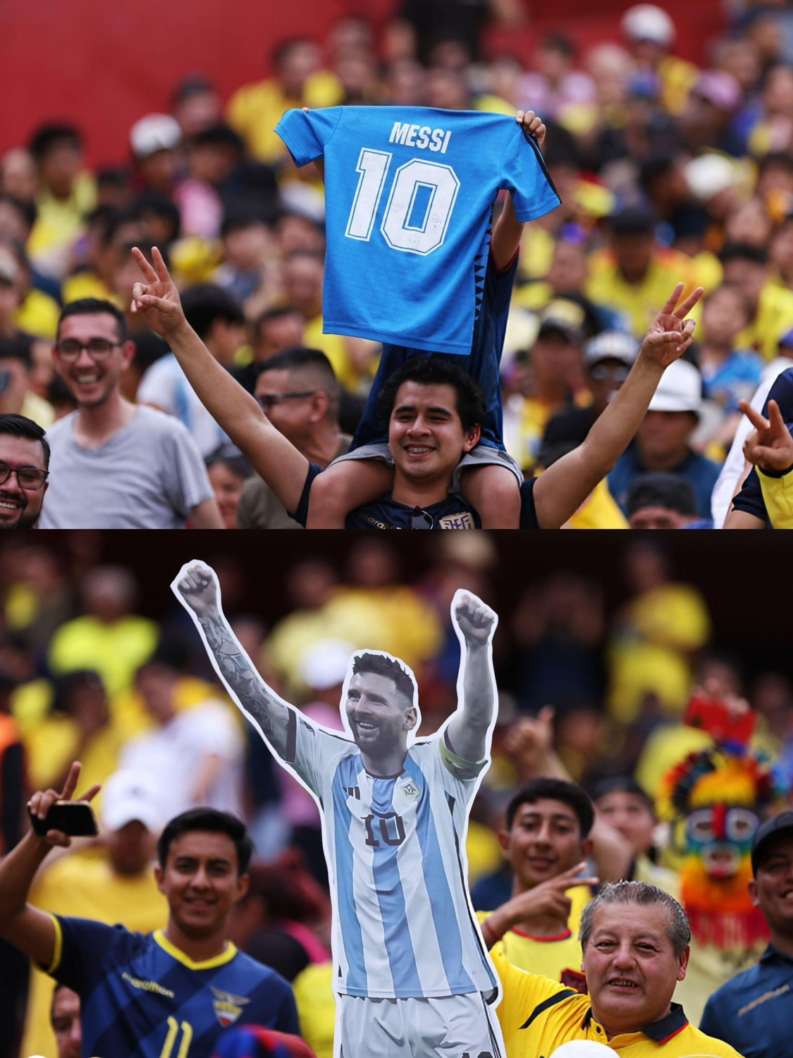 开云体育-阿根廷对手不仅没对梅西喊“C罗”，反而梅西没来也致敬梅西！