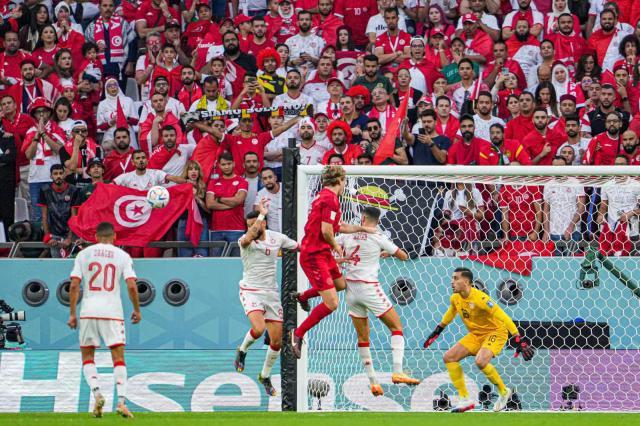 【世界杯】激烈对抗破门乏术，丹麦0-0战平突尼斯