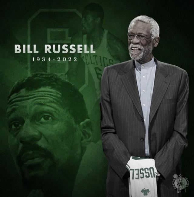 开云体育-拉塞尔之于凯尔特人 不仅仅意味着11座总冠军奖杯