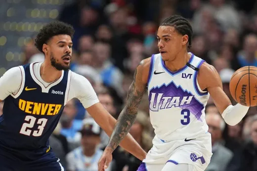 kaiyun-客场险胜！掘金本赛季双杀爵士，3月28日两队将再度对决